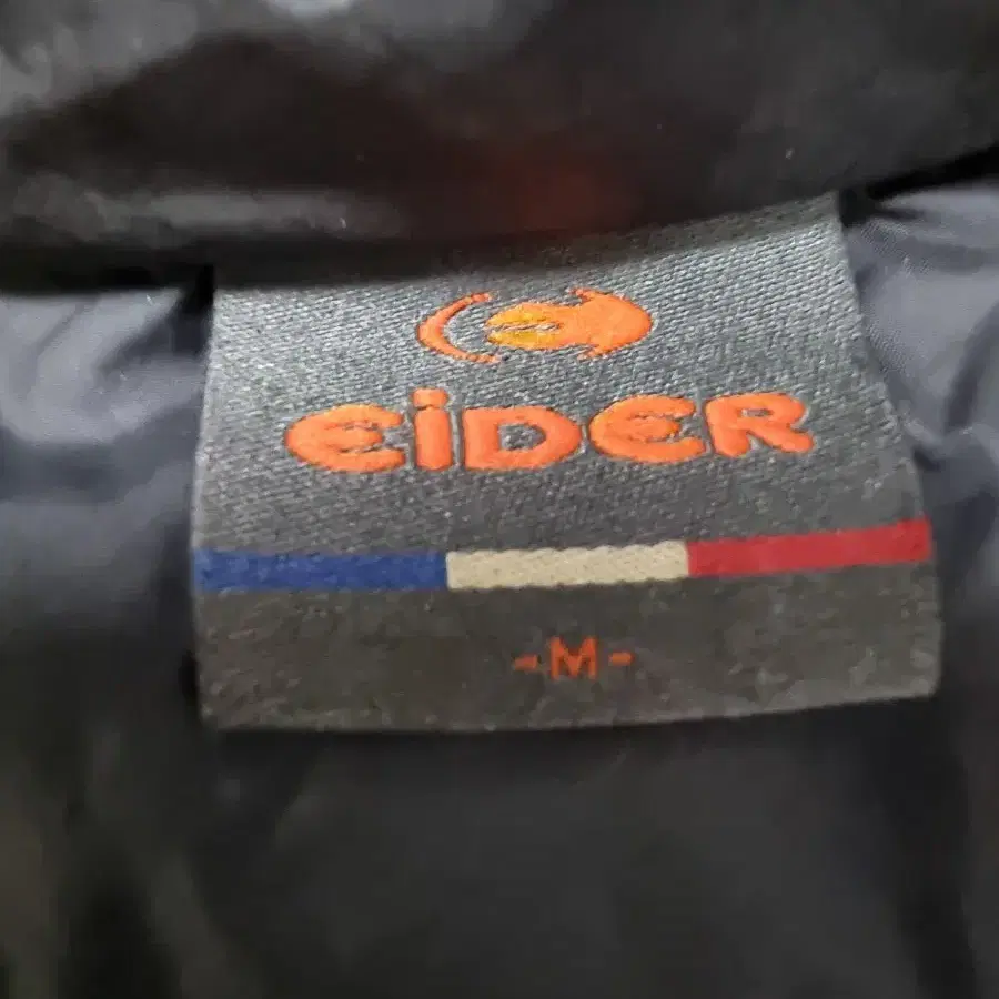 EIDER 아이더 경량 패딩 프린트 패턴 슬림 덕다운 자켓 점퍼 M