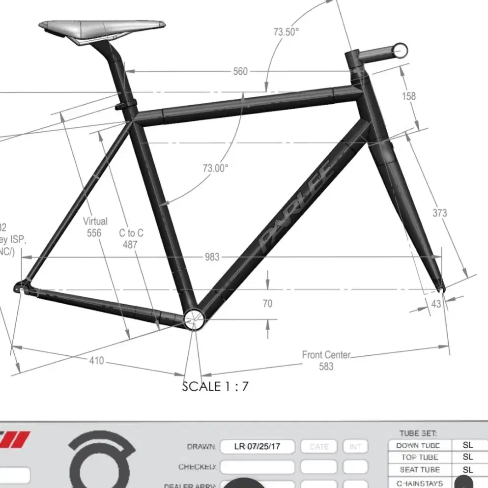 Parlee z-zero (팔리 Z0) 로드 싸이클 림브