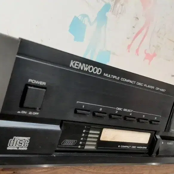 KENWOOD 6디스크 CDp