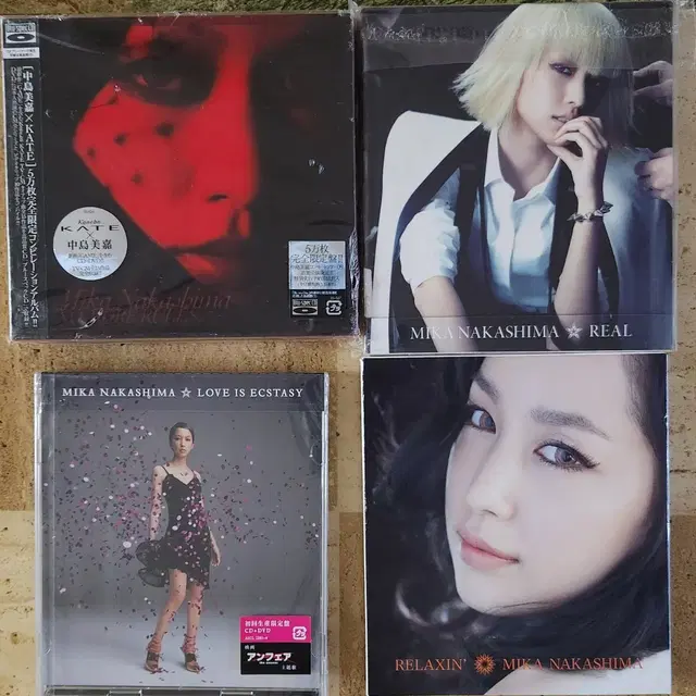 나카시마 미카(NAKASHIMA MIKA) CD & DVD 모음(13장)