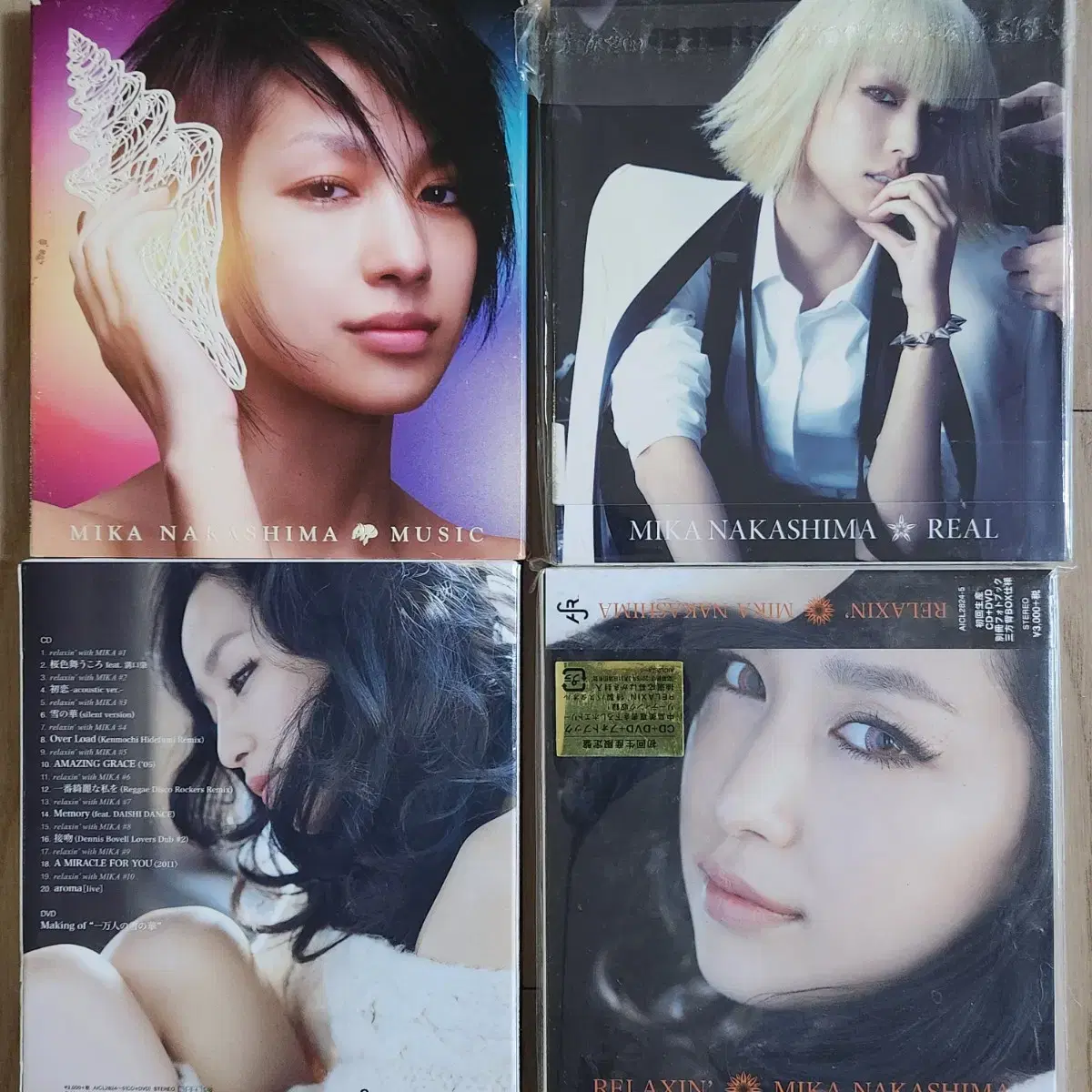 나카시마미카(NAKASHIMA MIKA) CD 모음(24장)