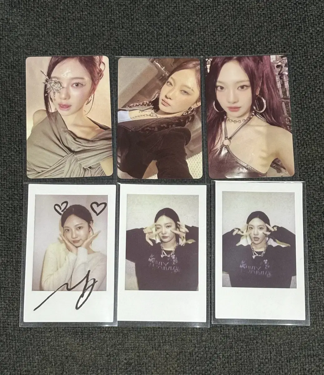 Official Goods,Enul available)aespa ningning armageddon kms pre-order benefit photocard unreleased photocard