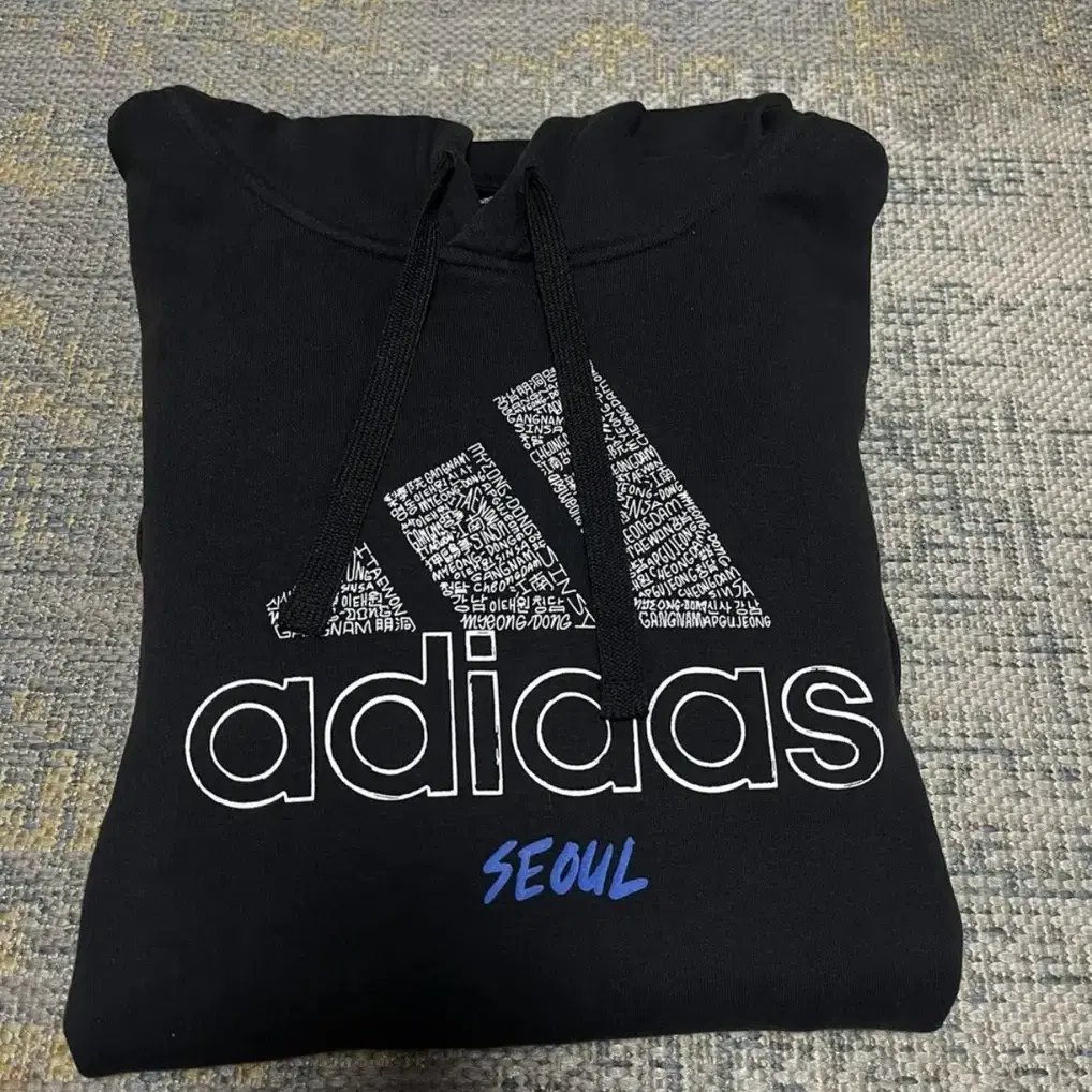 아디다스(ADIDAS)기모 후드맨투맨 XXL/105