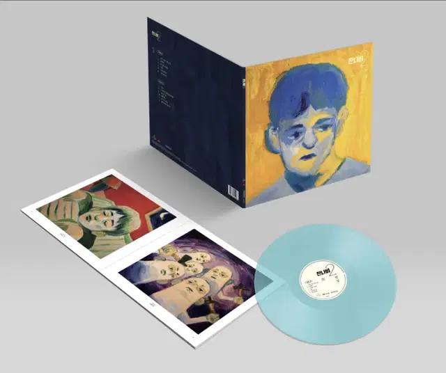 [판매완] 잔나비 2집 전설 lp 클리어블루 +미발매cd