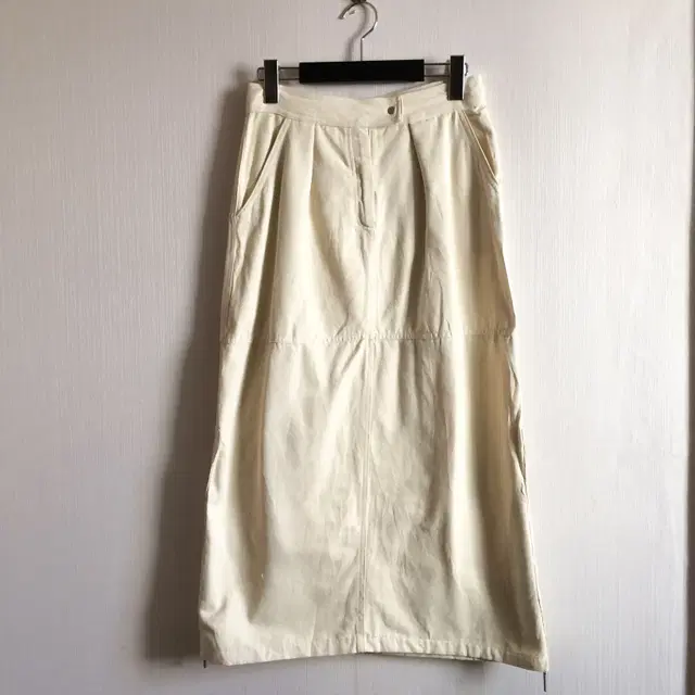 Side zipper long skirt