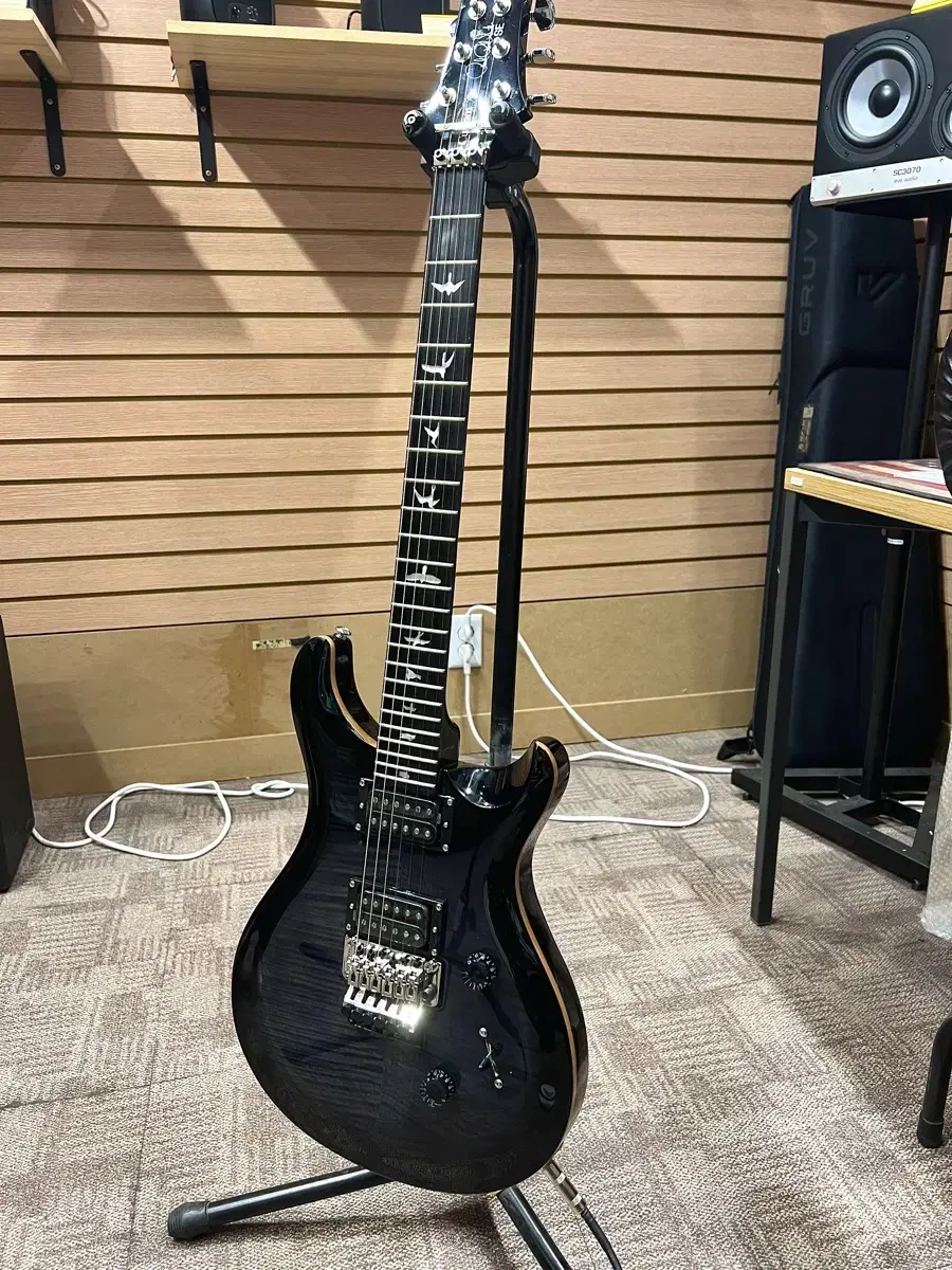 PRS SE 2024 Custom 24 Floyd Charcoal Bur