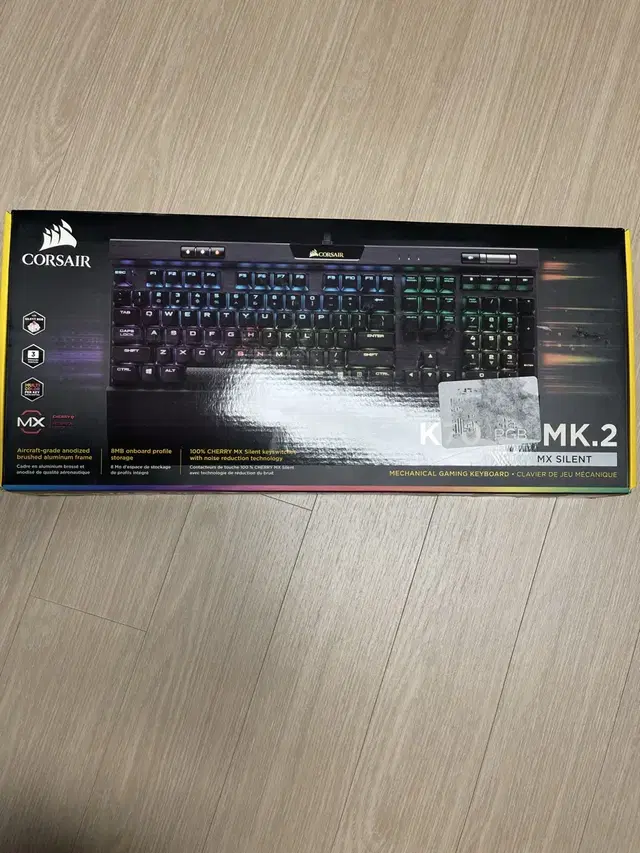 커세어k70 RGB MK.2 개봉후 미사용 팝니다