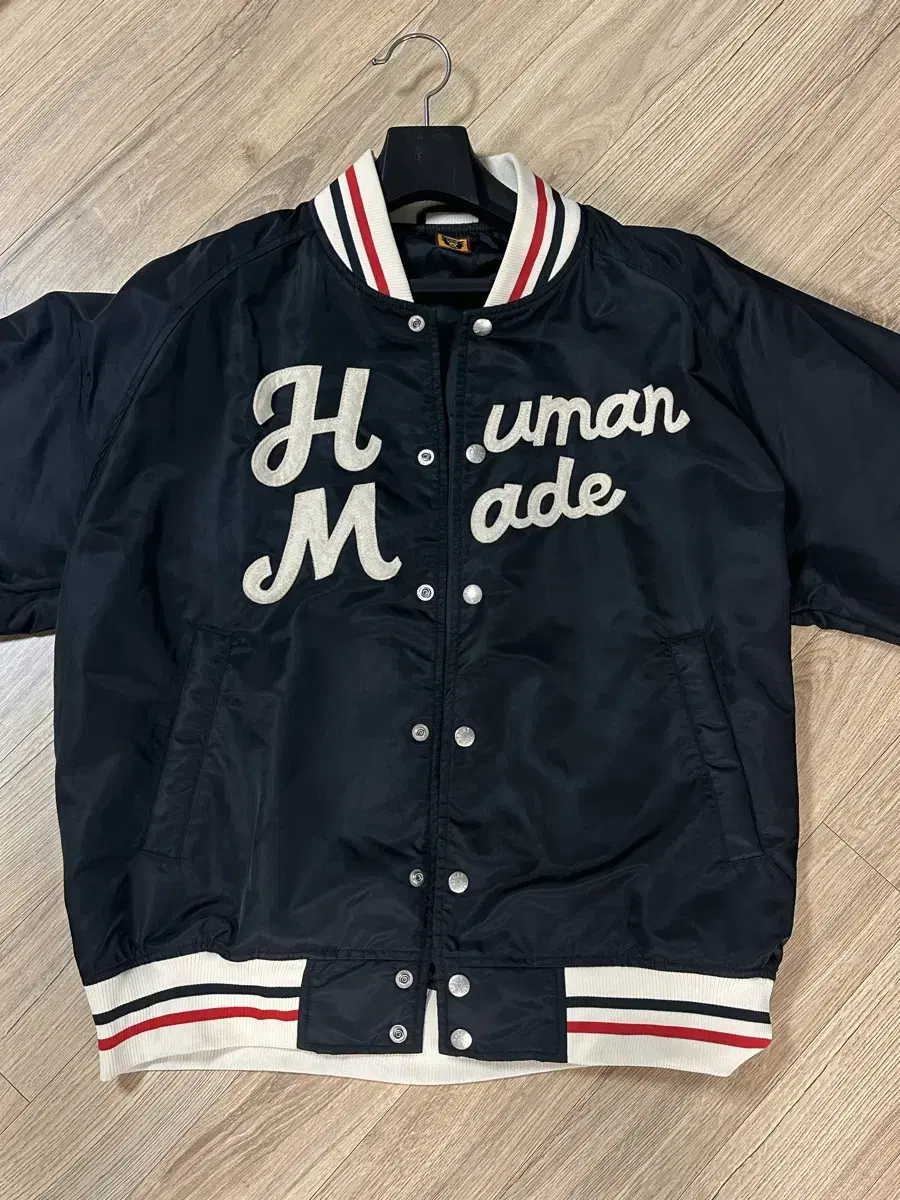 Humanmade Nylon Stadium Jacket Black