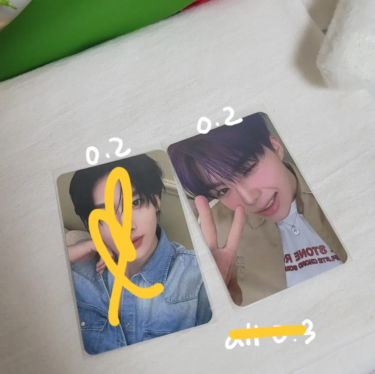 Colorgram zb1 photocard wts (Gunwook Ricky)