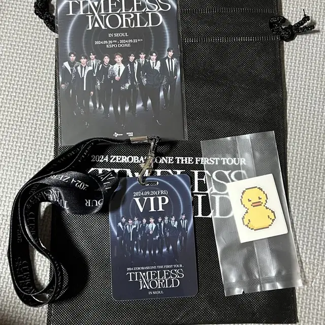 제로베이스원 제베원 콘서트 vip 특전세트