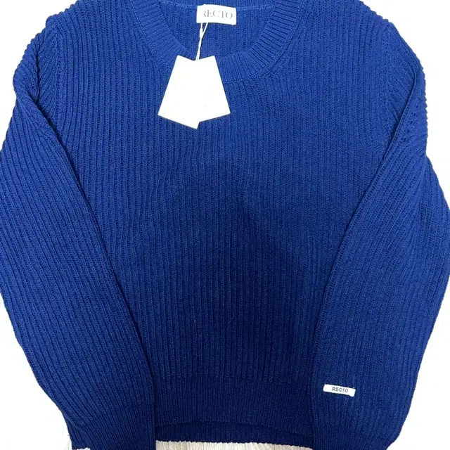 Recto 렉토  navy knit (L size)