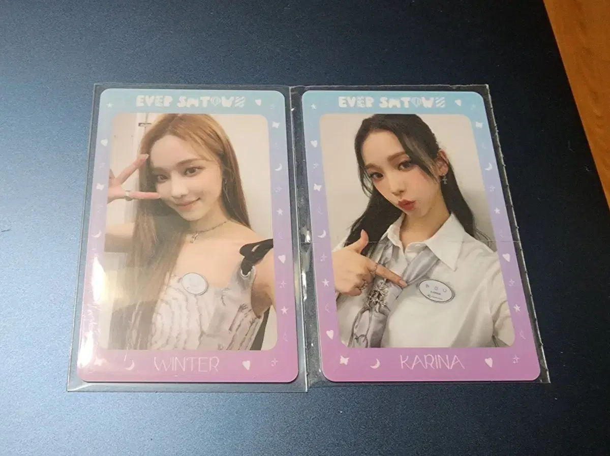 AESPA winter karina Everland AR Pass photocard WTS