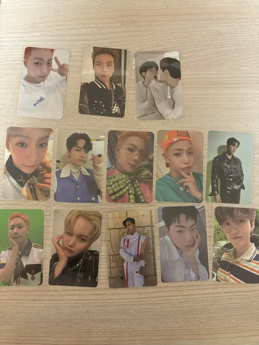 ONF, NCT, the boyz photocard