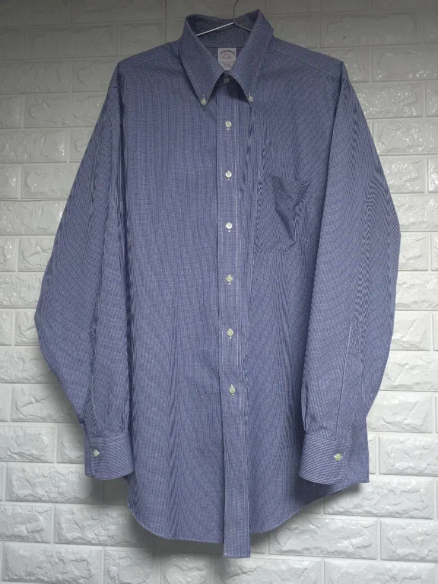 Brooks Brothers Check Dress Shirt(Favorite) Free Shipping