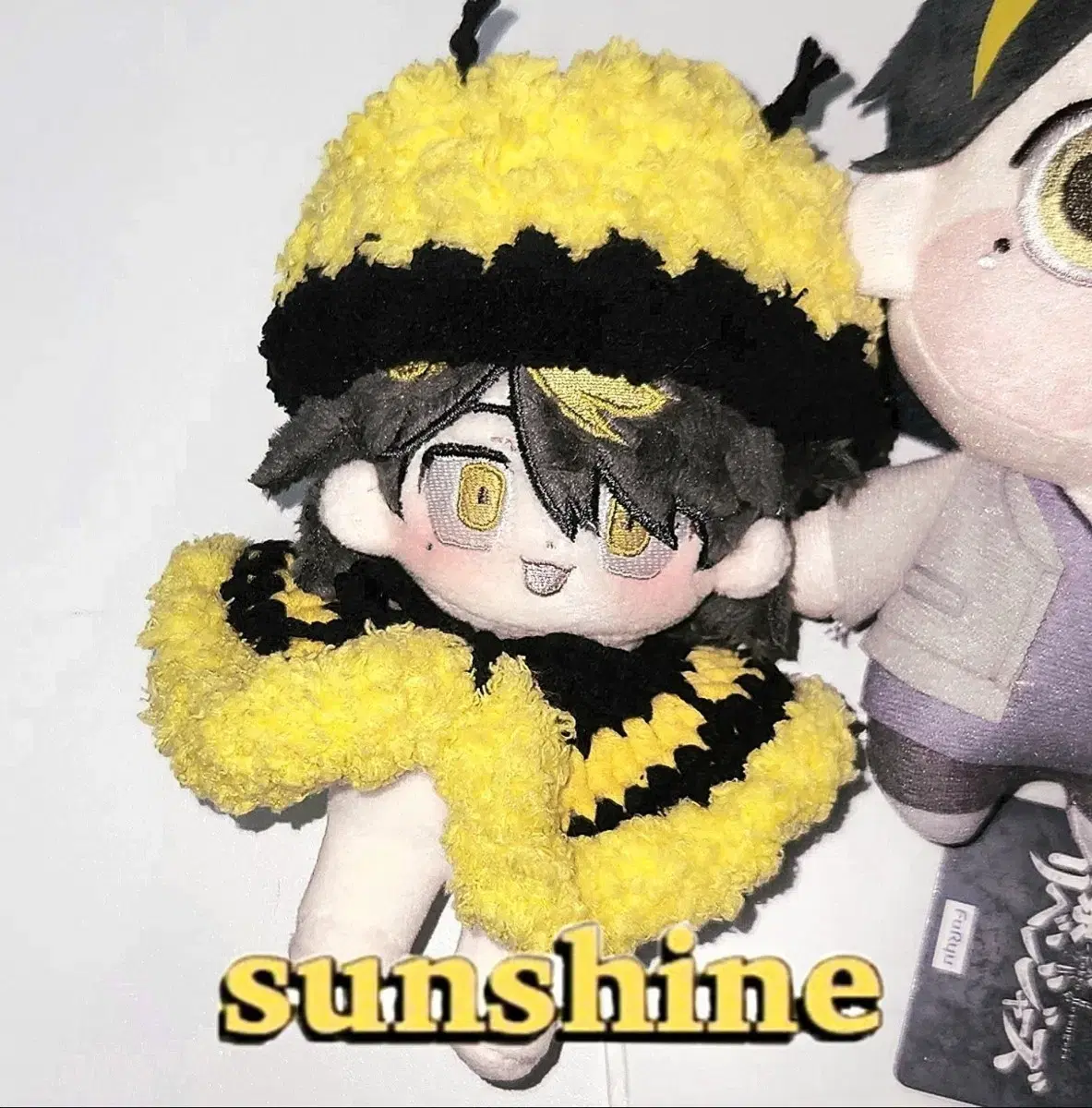 Bee cape 10 cm cotton doll clothes knitting