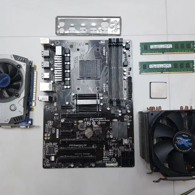 AMD FX6300세트(램,그래픽,쿨러,메인보드)택비포함