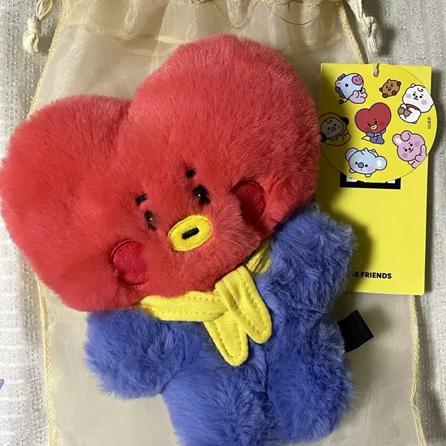 bt21 V 인형 플랫퍼 타타