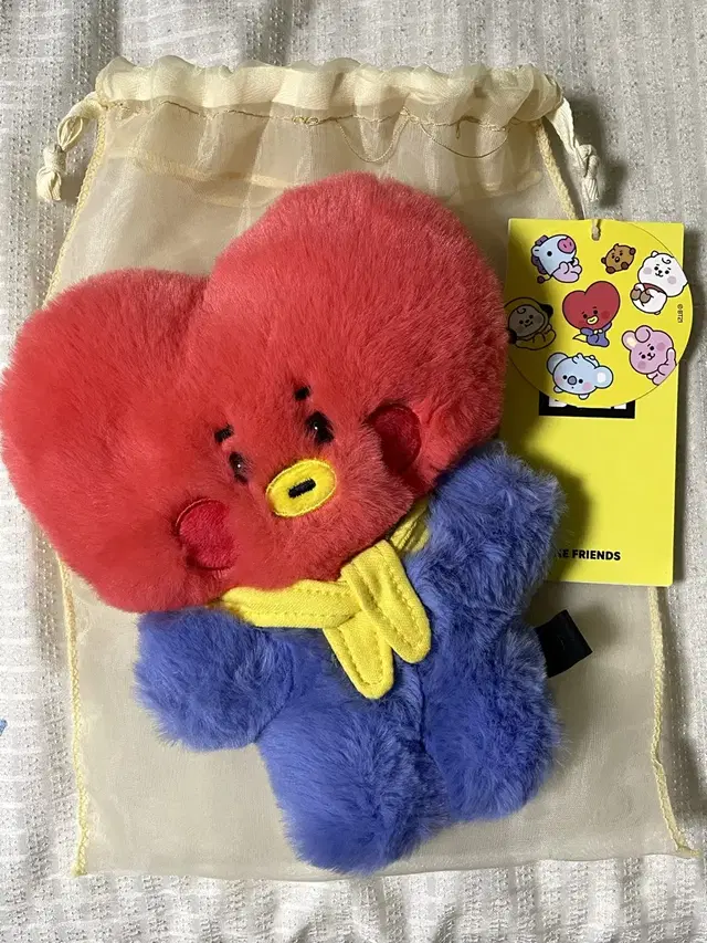 bt21 V 인형 플랫퍼 타타