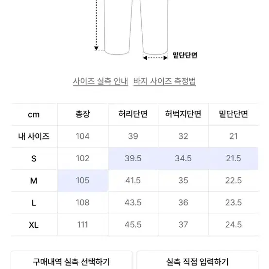 디스이즈네버댓 카펜터 팬츠 아이보리 M