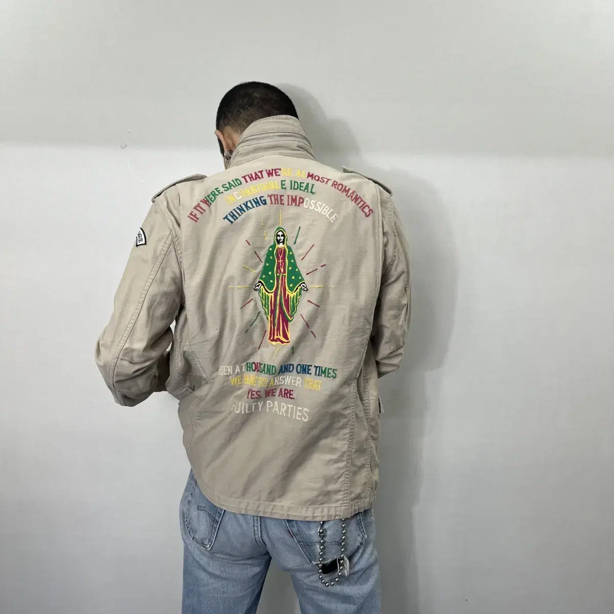 Wacomaria Embroidered Field Jacket