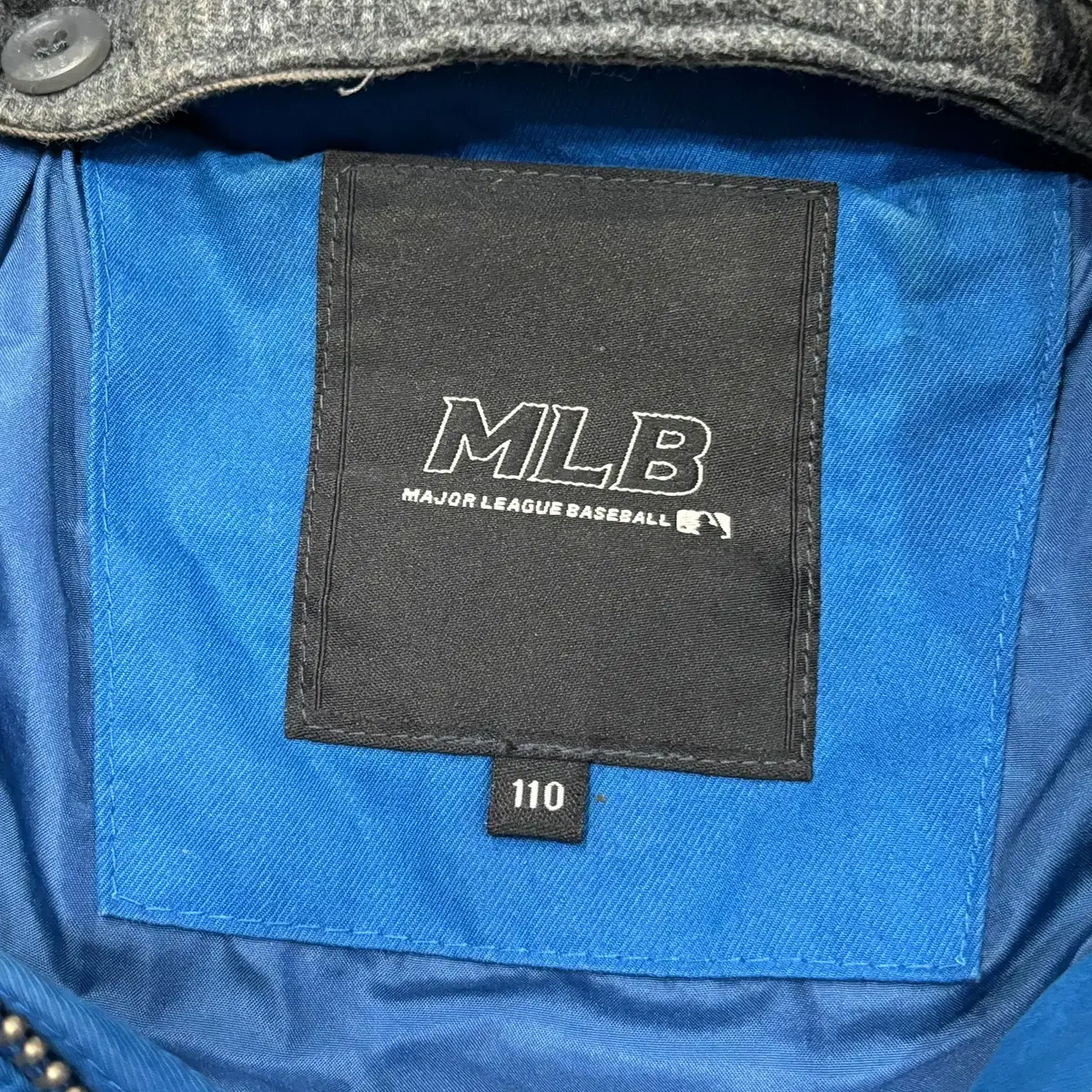 MLB 레더소매 패딩