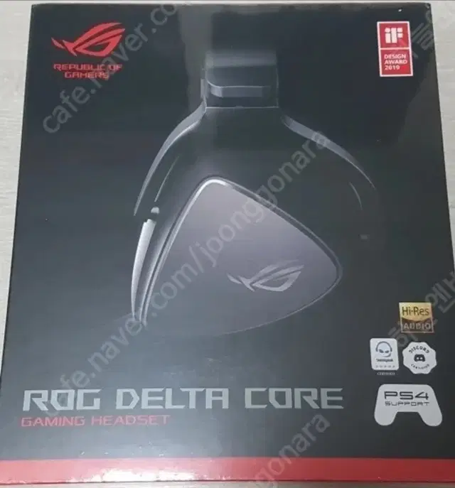 rog delta core 헤드셋 미개봉 판매합니다