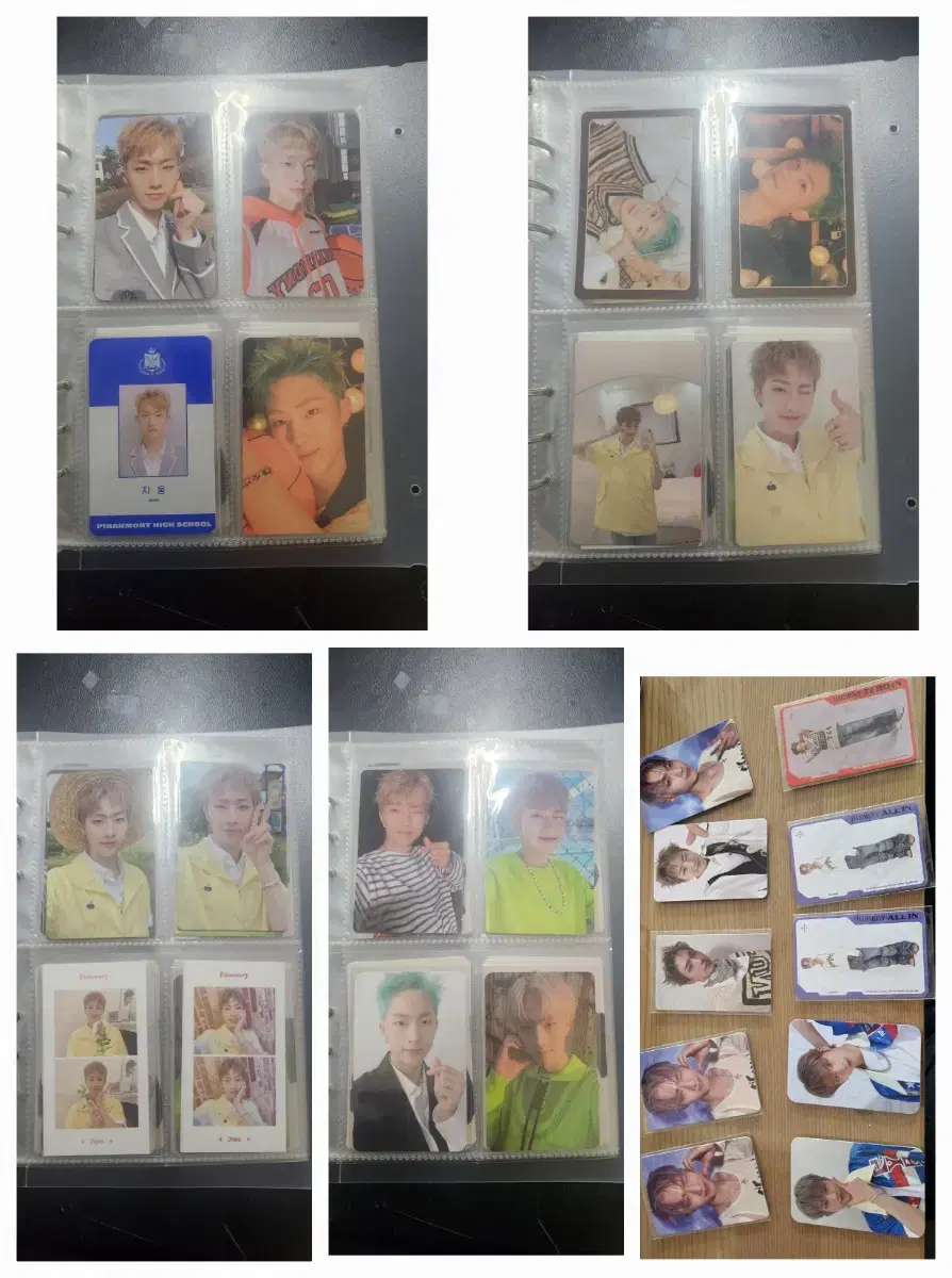 P1harmony jiung bulk photocards