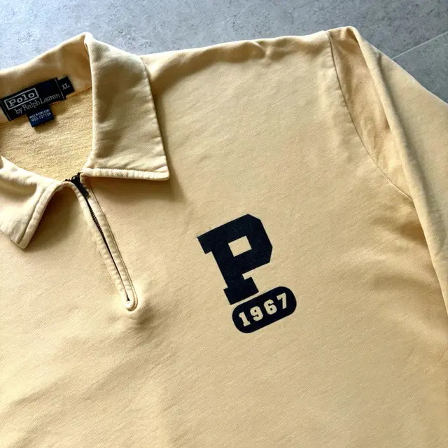 90's 폴로 랄프로렌 P Logo 풀오버 셔츠 XL(105~108)