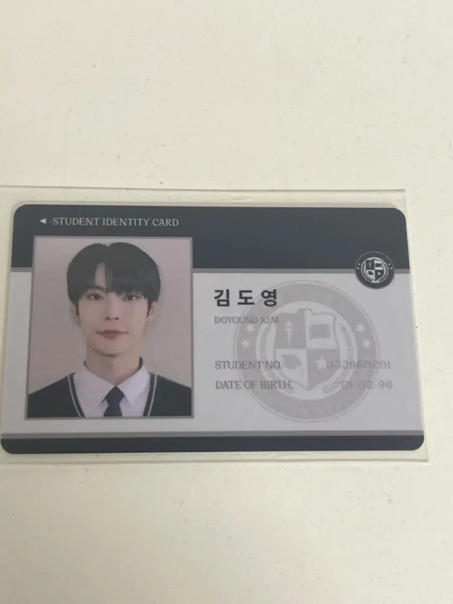 Doyoung Perfume Student ID PVC nct doyoung.com 127