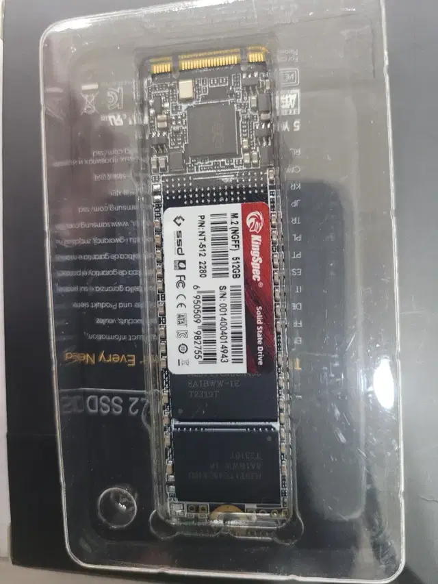 KingSpec M.2 SATA SSD  드라이브 512G  990pro