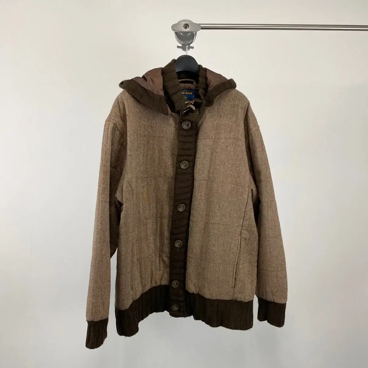 Vintage WOOLRICH Wool Hooded Jacket