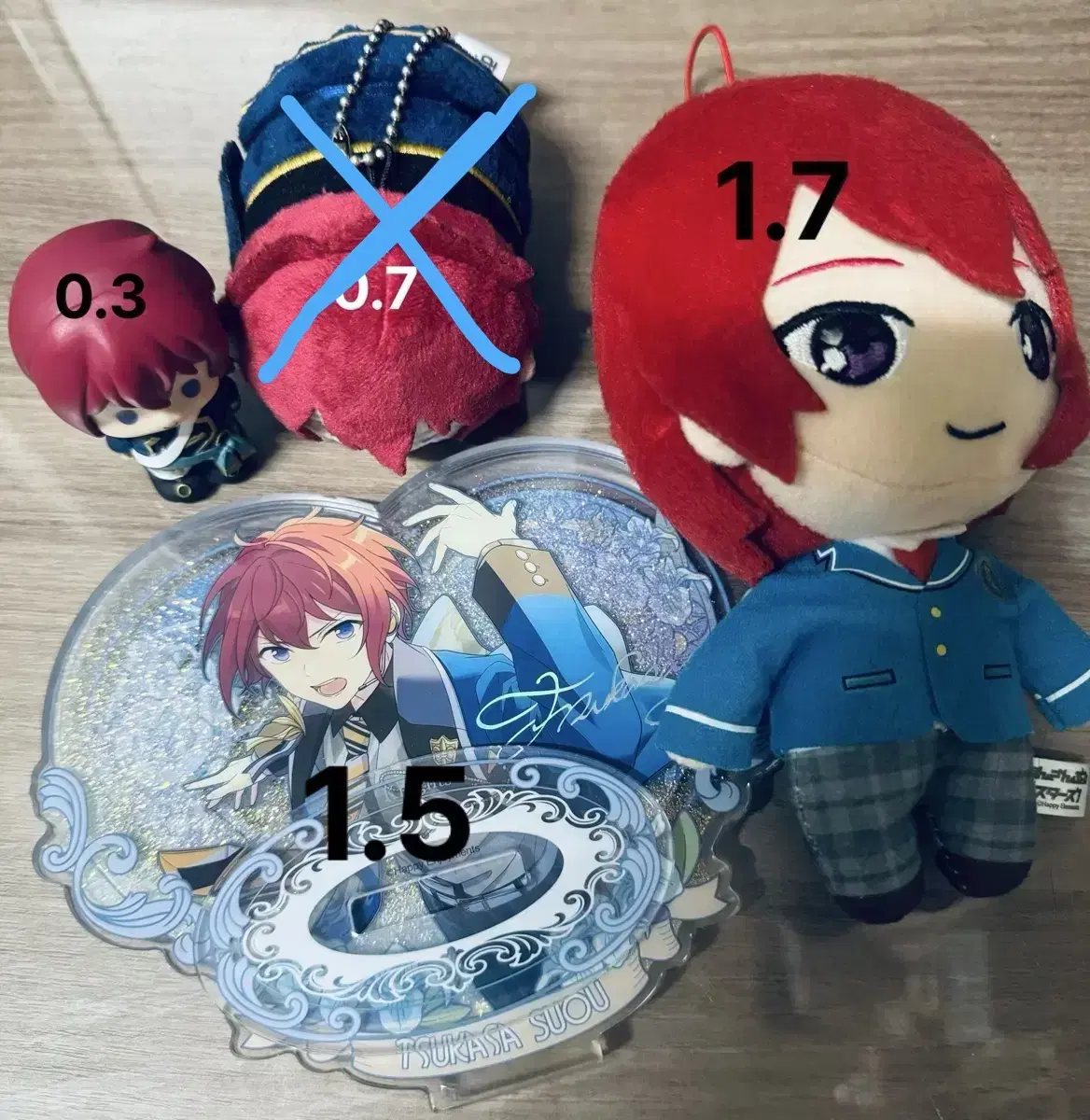 Disposal of Suo Tsukasa merchandise