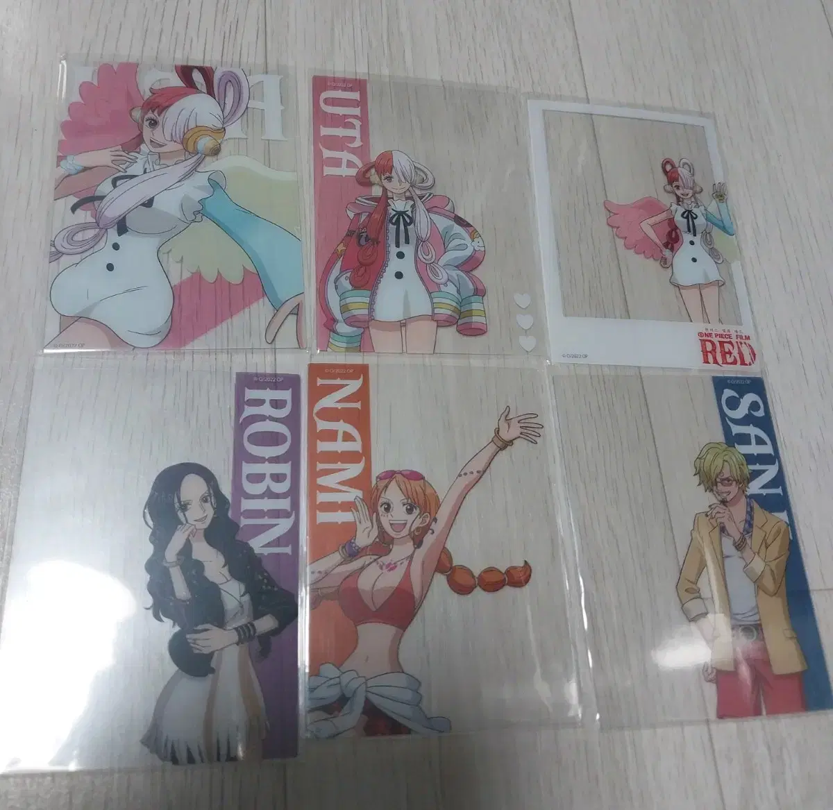 ONEPIECE Clear Card