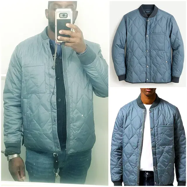 [M] 제이크루 Quilted Base Jacket 새제품 100