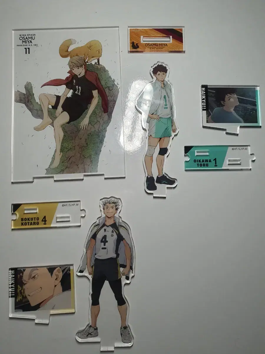 Haikyuu Miya Osamu acrylic Standing/Oikawa,Bokuto acrylic Diorama in bulk