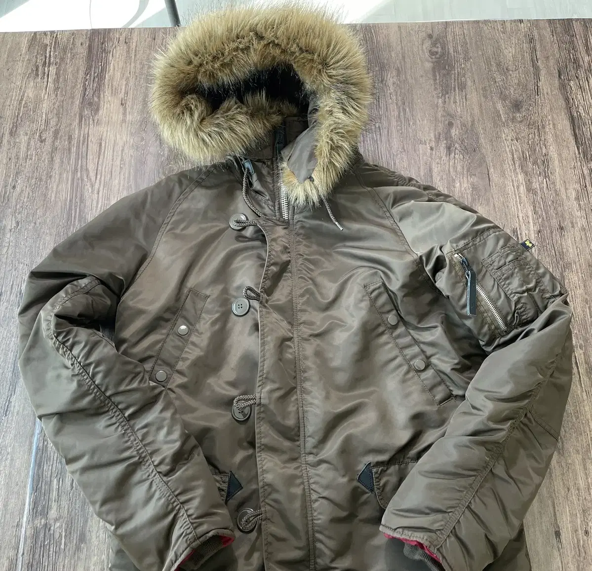 [M ] Alpha Industries N-3B Jacket A++ Domestic 95- 100