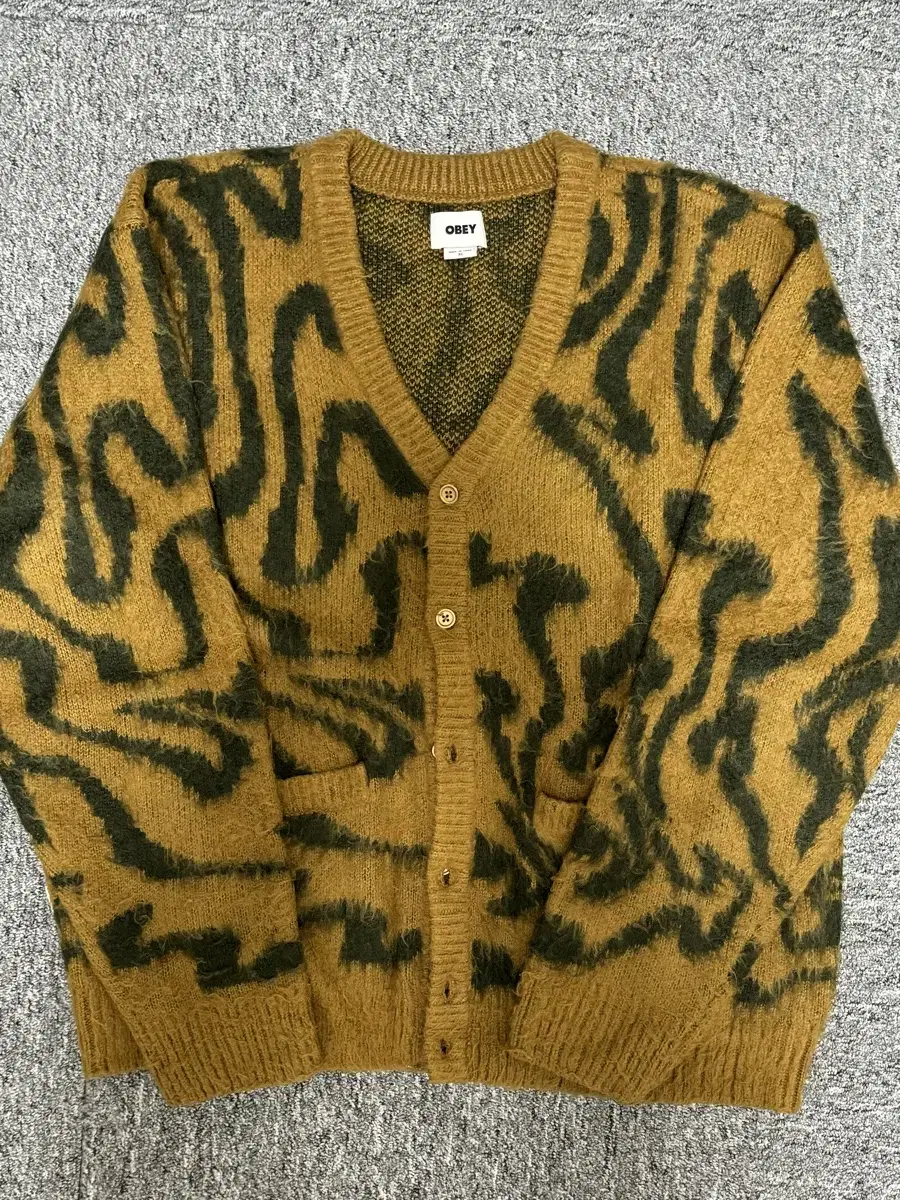 Obey Mohair Cardigan