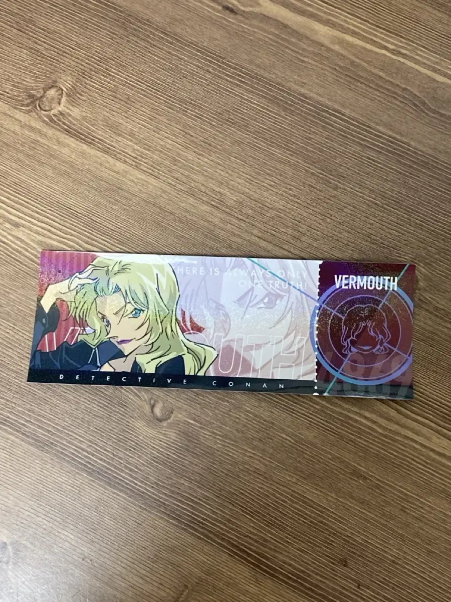 Detective Conan Vermouth Tickets