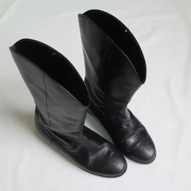 ouro 아우로 부츠 MIDDLE BOOTS  BLACK LEATHER