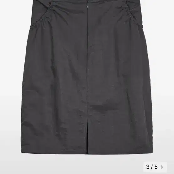 타입서비스 Shining Pocket Skirt [Charcoal]