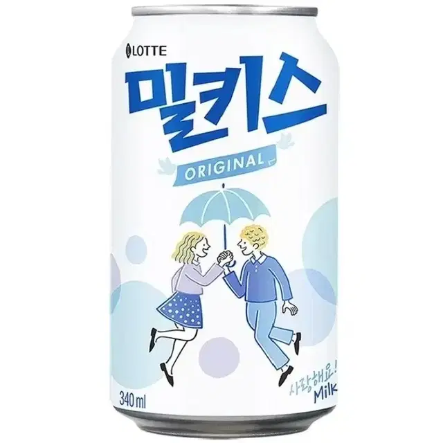 [무료배송] 밀키스 340ml 24캔