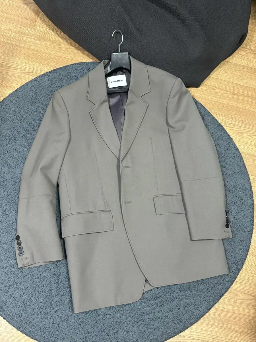 Insilence beige canvas blazer in M 100 size