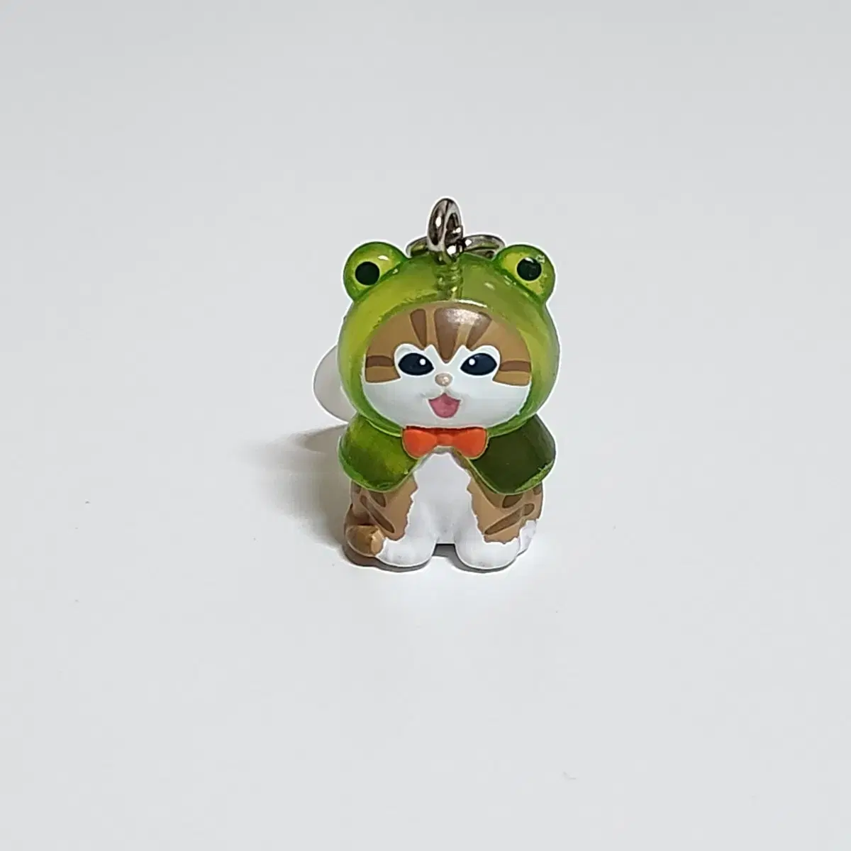 Morphsand Cat Mejirushi Gacha Figures Frog Raincoat