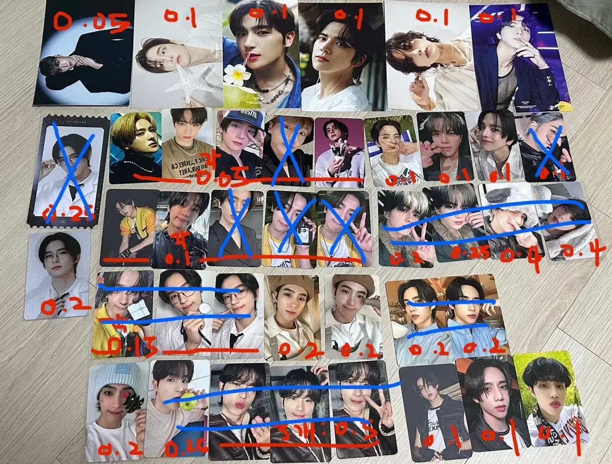 The Boyz hyunjae younghoon sunwoo Photocards&Postcards&ConcertsSell MDs