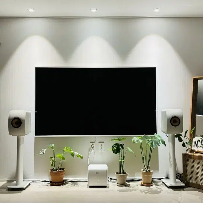 KEF LS50W2 + KC62 (HiFi 스피커 + 서브우퍼, lsx)