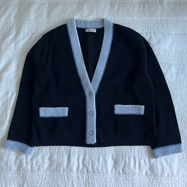 SJSJ wool cashmere Knit Cardigan 22 F/W