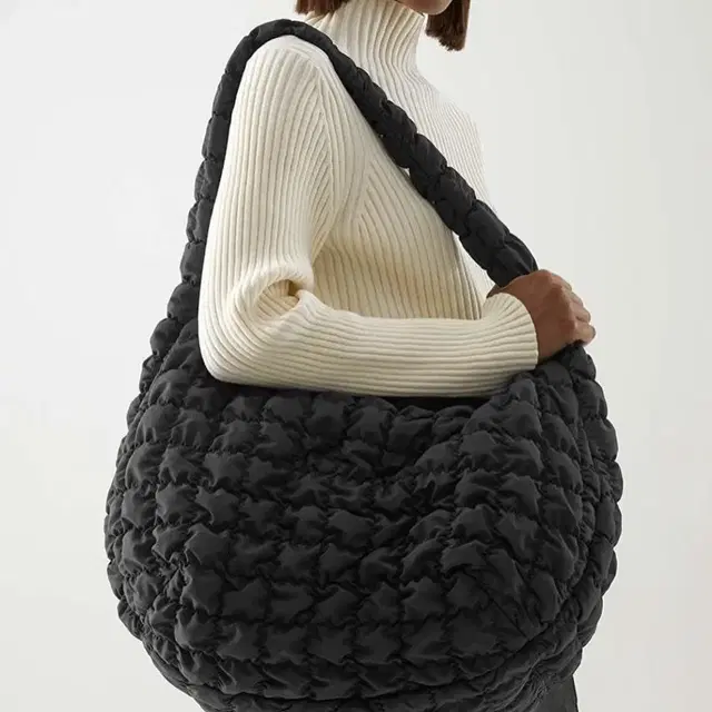 COS Quilted Oversized Shoulder Bag