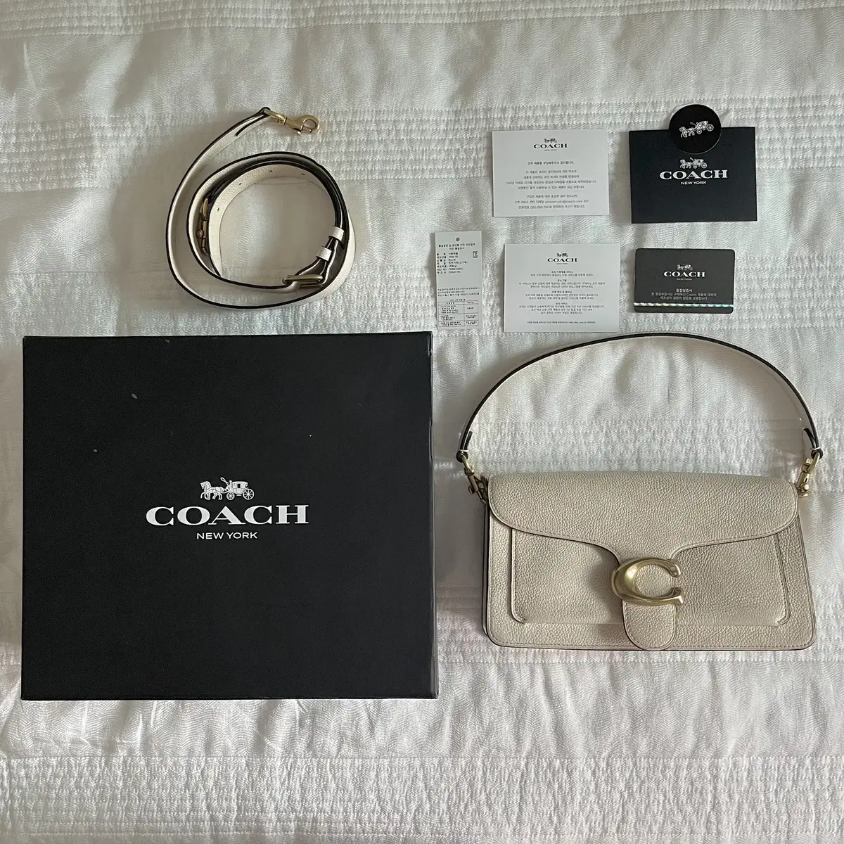 COACH Tabby 26 ( 2020년도 모델, 풀 구성 보존 )