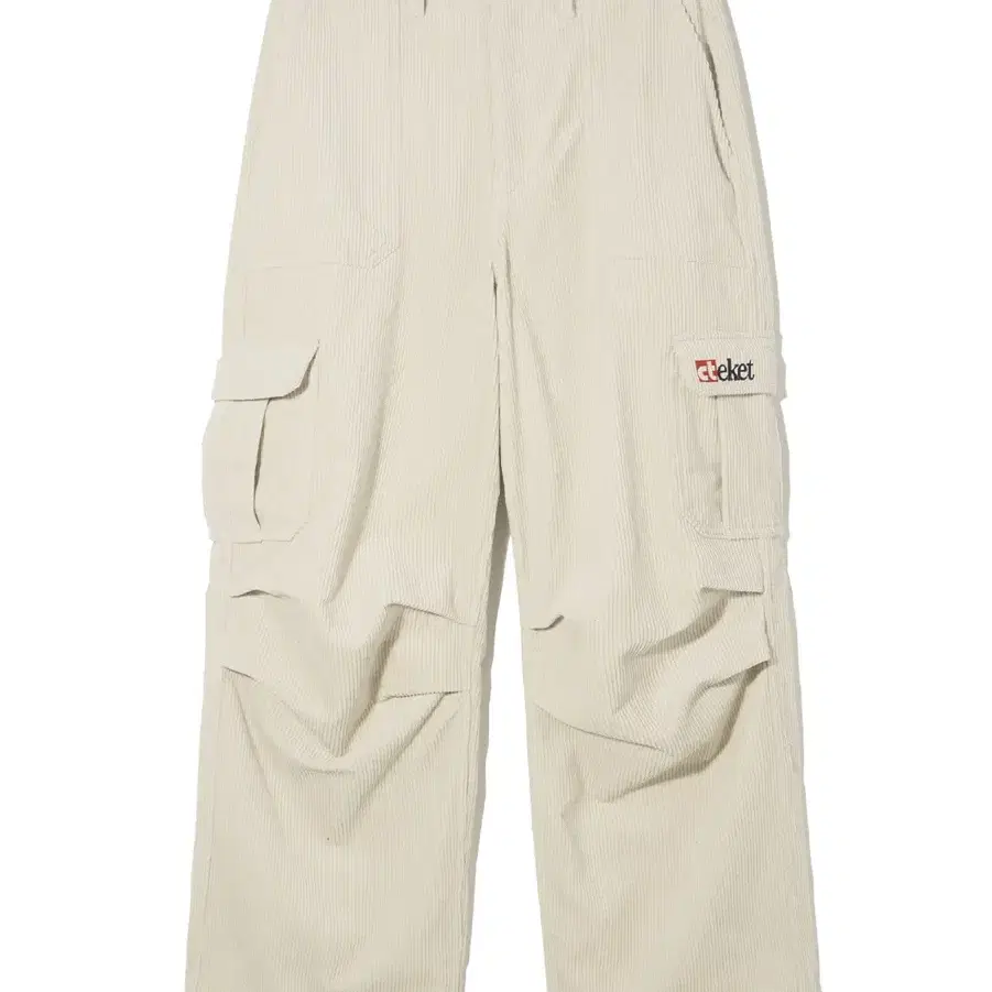 테켓 Plan Corduroy Pants Cream