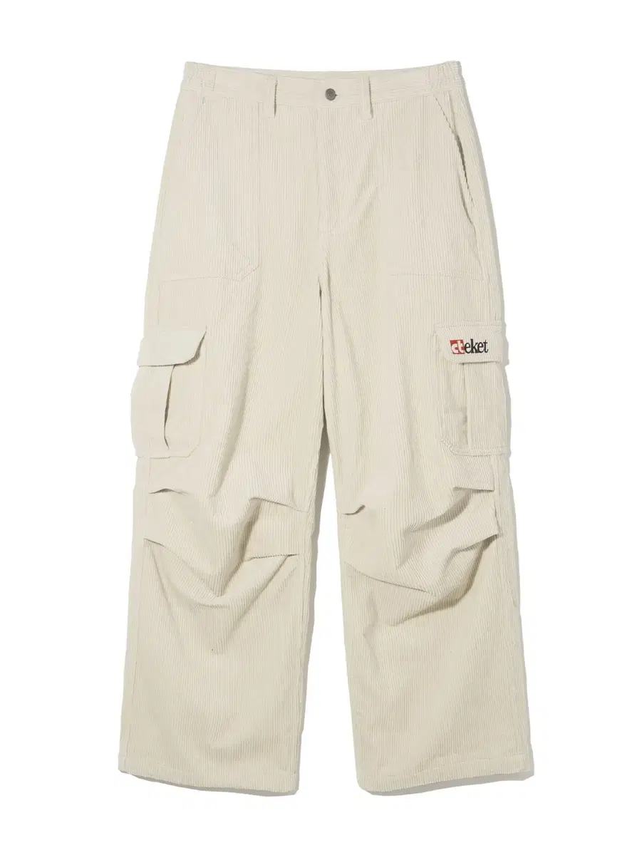 테켓 Plan Corduroy Pants Cream